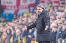  ?? ?? TIME TO ACT: Leeds United manager Daniel Farke wants games to speed up, not just add stoppage time on at end of games.