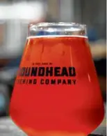  ?? ALEX BUDNITZ ?? Roundhead Brewing Co.’s ContigoFes­t will launch a new members-only beer series.