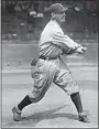  ?? COURTESY CLEVELAND INDIANS ?? Ray Chapman