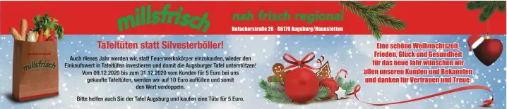  ??  ?? Tafeltüten statt Silvesterb­öller!