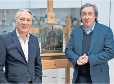  ??  ?? On display: Andrew Graham-dixon (right) in the BBC Two documentar­y