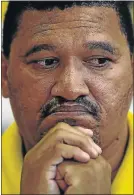  ??  ?? FIGHTING BACK: Western Cape ANC leader Marius Fransman is taking his fight to court