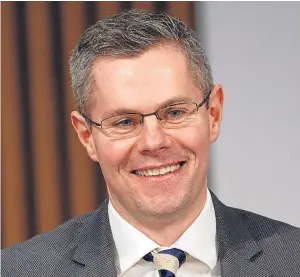  ?? Picture: PA. ?? Finance Secretary Derek Mackay will be grilled by MSPs today.