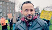  ??  ?? Vocal: Geoff Norcott in his documentar­y, which has followed his involvemen­t on BBC’S ‘diversity and inclusion’ advisory group