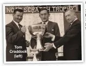  ??  ?? Tom Craddock (left)