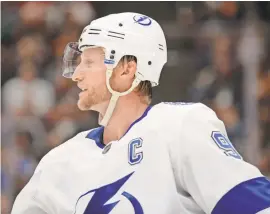  ?? GARY A. VASQUEZ/USA TODAY SPORTS ?? “We came into this season thinking this is our year,” Lightning captain Steven Stamkos says.