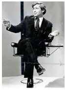  ??  ?? In his heyday: Dave Allen on TV