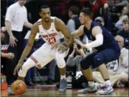  ?? ASSOCIATED PRESS FILE ?? Ohio State forward Keita Bates-Diop, left, averages 19.2 points and 8.9 rebounds per game. He won conference player of the year honors.