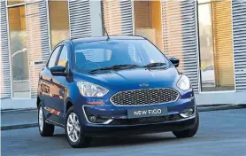  ?? Pictures: QUICKPIC ?? HEAD-TURNER: New aluminium accents give the Figo a better look