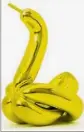  ?? (DR) ?? Yellow Swann de Jeff Koons.