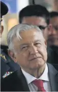  ?? FOTO: AP ?? > Andrés Manuel López Obrador.