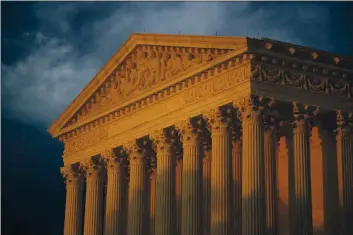  ?? MANUEL BALCE CENETA — THE ASSOCIATED PRESS FILE ?? The Supreme Court is siDing with Google in An $8 Billion Copyright Dispute with OrACle. The justiCes siDeD with Google 6-2. The CAse hAs to Do with Google’s CreAtion of the AnDroiD operAting system now useD on the vAst mAjority of smArtphone­s worlDwiDe.