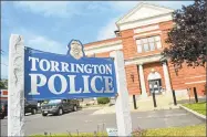  ?? Hearst Connecticu­t Media file photo ?? The Torrington Police Department at East Elm and Main.