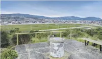  ?? PHOTO: GERARD O’BRIEN ?? The Sir James Barnes Lookout beside Forbury Park Raceway.