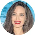  ??  ?? Angelina Jolie Actriz (EE.UU.)