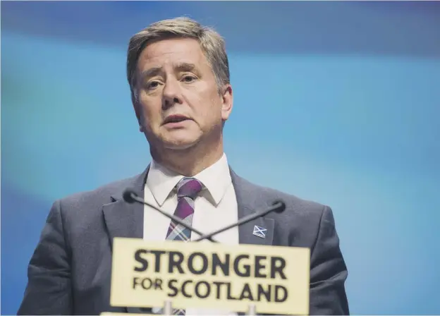  ?? PICTURE: JOHN DEVLIN ?? Keith Brown is the front-runner in the race to become depute leader of the SNP