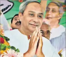  ?? HT PHOTO ?? The biggest factor in Odisha politics is the 71yearold chief minister, Naveen Patnaik, who, after four terms in office has an untainted reputation.