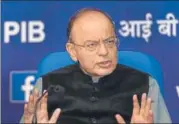  ?? PTI ?? Union finance minister Arun Jaitley at a press conference in New Delhi on Wednesday.