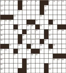  ?? Puzzle by David J. Kahn ?? No. 0611