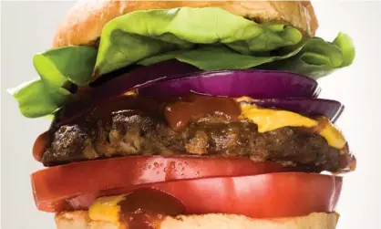  ??  ?? Products such as Beyond Meat’s pea protein burger (above) are tempting ‘consumers who normally wouldn’t set foot in the veggie aisle’.