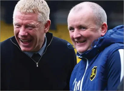  ??  ?? Gary Holt ( left) resigned yesterday and David Martindale ( right) will begin the search for a new manager