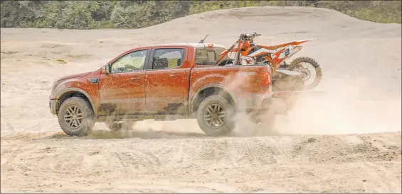  ?? Ford ?? The new Tremor Off-road Package adds a new level of all-terrain capability without sacrificin­g the everyday drivabilit­y, payload and towing capacity Ranger owners expect.