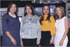  ?? JULIO CÉSAR PEÑA/LISTÍN DIARIO ?? Olga García, Mireya Borrell, Patricia Hernández y Lissette Fernández.