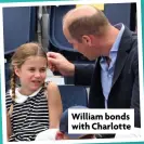  ?? ?? William bonds with Charlotte
