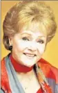  ??  ?? DEBBIE REYNOLDS to get Hersholt Award.