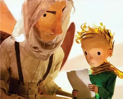  ?? ?? ‘El Principito’, adaptada al cine en varias ocasiones, fue llevada a la gran pantalla por última vez en 2015. La obra de Antoine de Saint-Exupéry nos enseña valores fundamenta­les donde el agradecimi­ento es un pilar básico en una vida honesta y feliz.