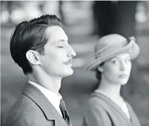  ?? — MUSIC BOX FILMS ?? Pierre Niney and Paula Beer star in Frantz, a remake of the film Broken Lullaby, set in post-First World War Europe.