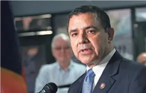  ?? DELCIA LOPEZ/THE MONITOR VIA AP, FILE ?? Rep. Henry Cuellar, whose district stretches from the San Antonio suburbs to the Mexican border, could be vulnerable to a challenge from the left.
