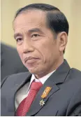  ?? EPA ?? President Joko Widodo: “Indonesian Islam is an Islam that is civil, full of compassion.”