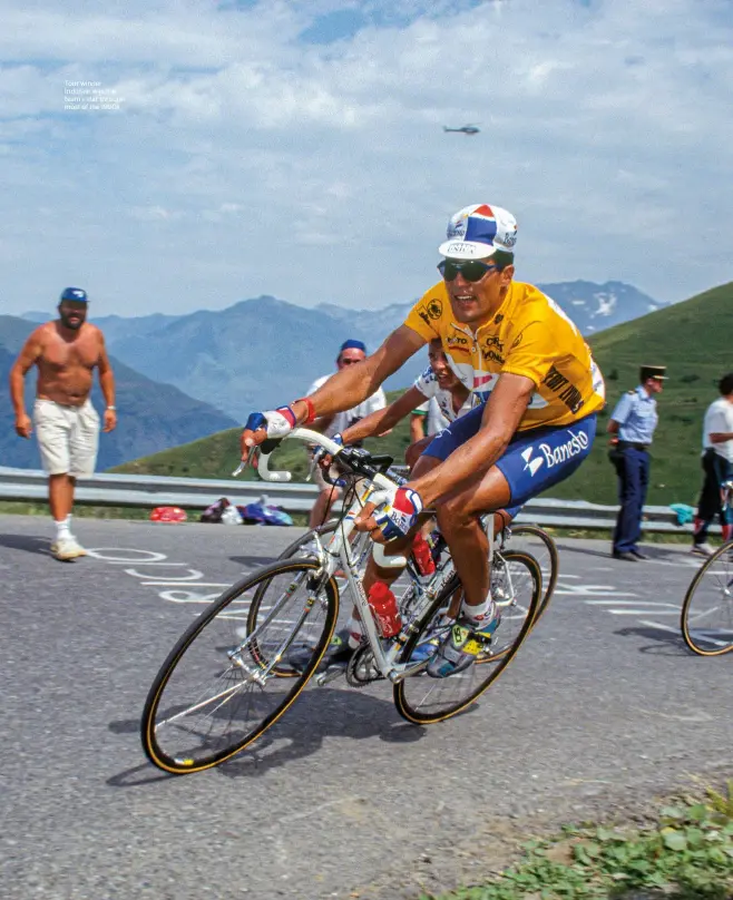  ??  ?? Tour winner Indurain was the team's star through most of the 1990s