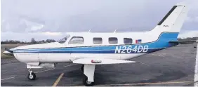  ?? AAIB ?? The Piper Malibu aircraft prior to the flight which ended in tragedy