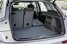  ??  ?? BOOT SPACE Boot is 10 litres bigger than the outgoing model’s, while sliding seats improve the load area