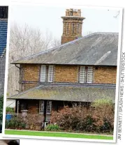  ?? SHUTTERSTO­CK / NEWS SPLASH / BENNETT JIM ?? FRESH START: The dresser’s new 80s-style house, above left, and her quaint lodgings at Windsor Castle