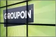  ?? By Charles Rex Arbogast, AP ?? Groupon logo: Deals company’s active subscriber base has risen to 33 million.