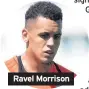  ??  ?? Ravel Morrison