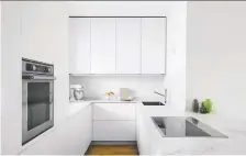  ?? GETTY/ISTOCKPHOT­O ?? In the Chinese practice of feng shui, a stove and sink opposite one another results in bad qi (pronounced “chee”) or energy because they represent the opposing forces of fire and water. As in the kitchen above, it is better to have them side by side.