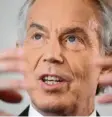 ?? Foto: dpa ?? Ex-premier Tony Blair Gegner des Brexits.isteinerkl­ärter