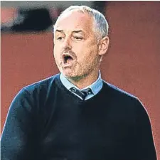  ??  ?? Dundee United boss Ray McKinnon.