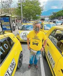  ?? JAIVER NIETO ?? Con métodos de pago como el cógigo QR, los taxistas consideran que podrían prevenirse los robos durante su actividad.