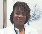  ?? BECKY KELLOGG/USA TODAY ?? Dr. Soyini Hawkins, an OB/GYN outside of Atlanta, learned to perform noninvasiv­e procedures for fibroids after her own difficult surgery.