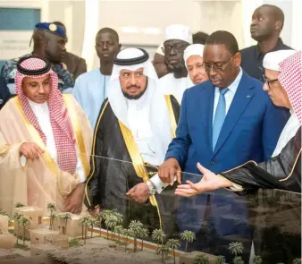  ?? Supplied ?? The museum opening was attended by the Senegalese president, MWL officials, and African scholars.