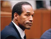  ?? LOIS BERNSTEIN — THE ASSOCIATED PRESS ?? O.J. Simpson sits at his arraignmen­t in Superior Court in Los Angeles on July 22, 1994.