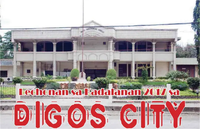  ??  ?? City Hall of Digos.