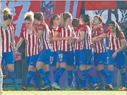  ??  ?? LÍDER. El Atlético defiende su primer puesto ante el Zaragoza.