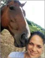  ?? PHOTO PROVIDED ?? CNN broadcast journalist Soledad O’Brien owns two retired racehorses. She will be the keynote speaker on Monday at Equestrico­n, scheduled Monday and Tuesday at Saratoga Springs City Center.