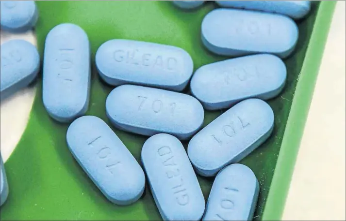  ??  ?? Wonder drug: Truvada may have side effects, but many say these are outweighed by the peace of mind the anitretrov­iral pill offers.